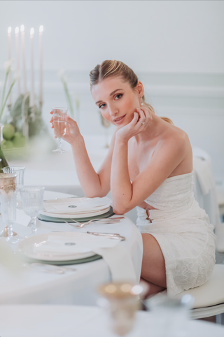 Inspiration : Un mariage hivernal au château du Prieuré