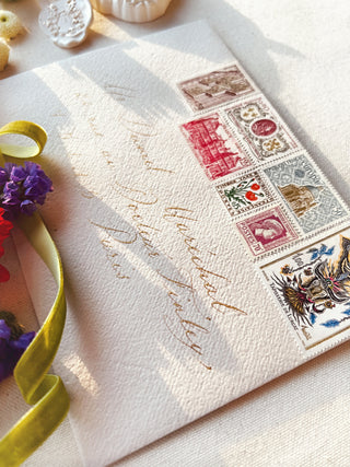 Adressage calligraphié